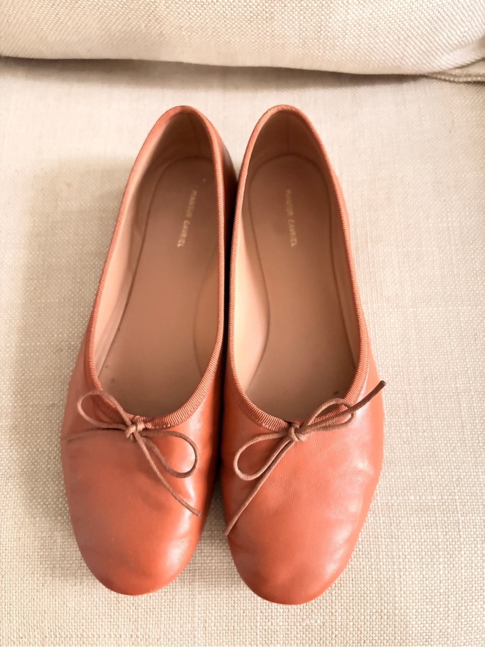 Mansur Gavriel Dream Ballerina Flats in Brown sz 37